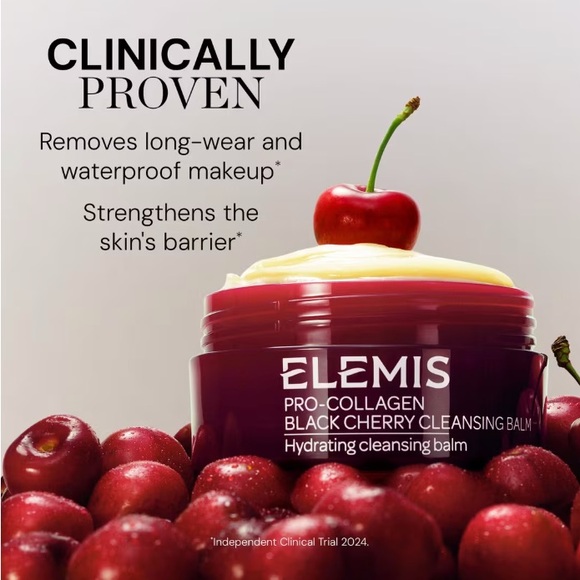 Elemis Pro-Collagen Black Cherry Cleansing Balm - Picture 2 of 8